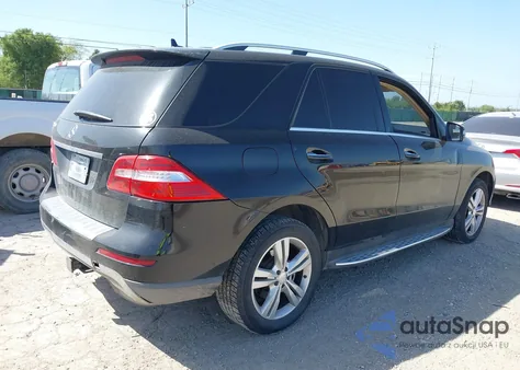 2013 Mercedes-Benz Ml 350 from USA, damaged, VIN 4JGDA5JB0DA256680